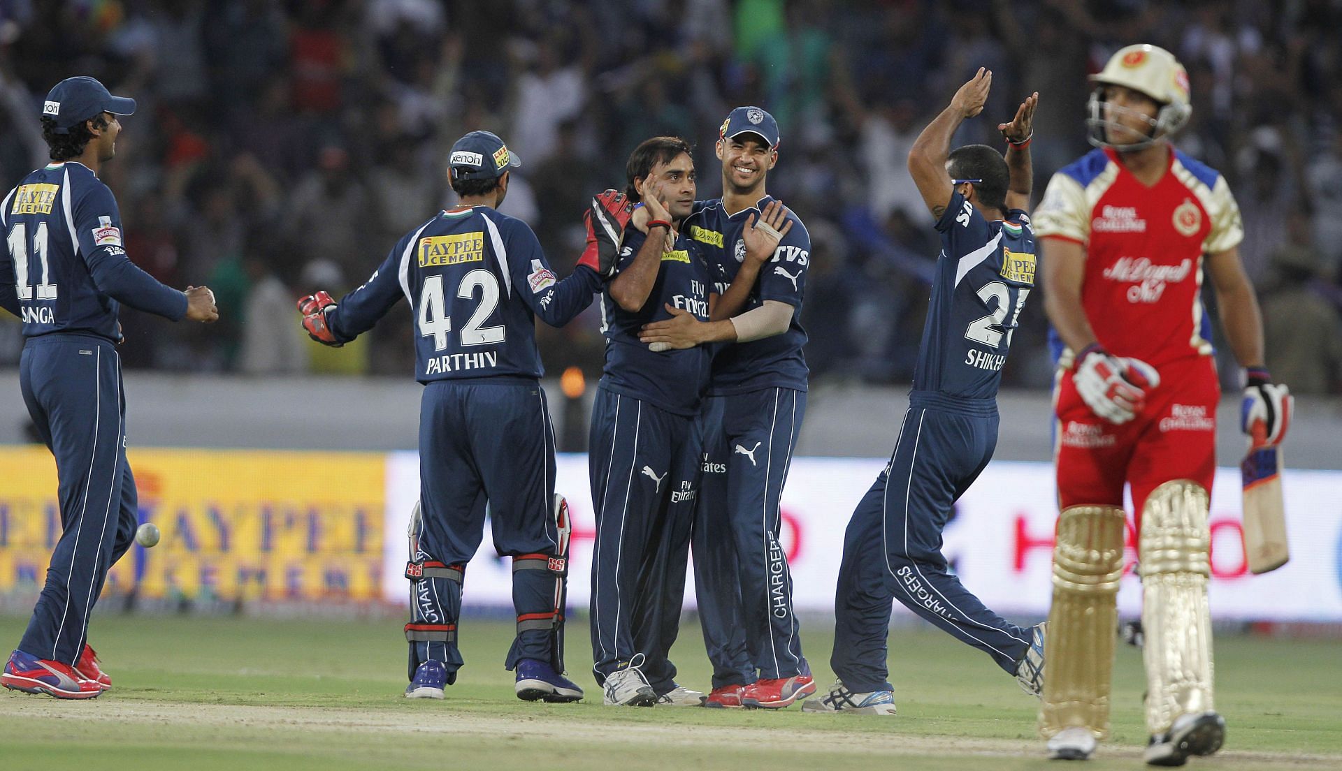 Mayank Agarwal has played for RCB in the past from 2011 to 2013 Source: Getty